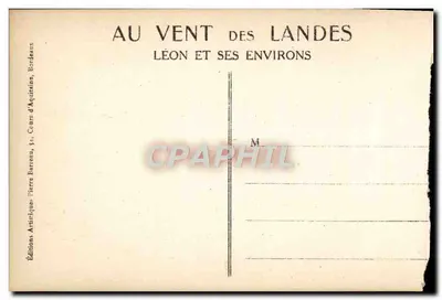 Au vent des Landes — Léon et ses environs — Éditions Artistiques Pierre Barreau, Bordeaux — Reverso