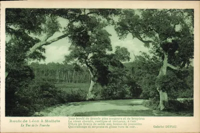 Estrada de Léon para Mollets — O Tuc de la Fourche — Gabriel DUPAU