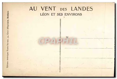 O Lago de Léon — Poema de Gabriel Dufau — Edições Artísticas da Aquitânia — Verso