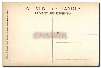 Ao Vento das Landas — Léon e seus arredores — Gabriel Dufau — Verso