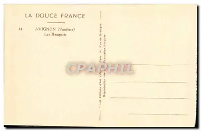 Avignon — Zamek — Yvon — Rewers