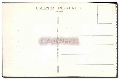 Woud van Compiègne — Binnenkant van de wagon van Mareschaal Foch waarin de Wapenstilstand werd ondertekend, 18 november 1918 — L'H. Parijs — Achterkant