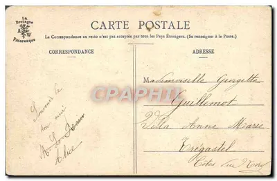 Ploumanach - Le Champignon — La Bretagne Pittoresque, nr 113 — Rewers