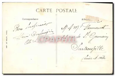 Trouville — Les Planches — G. Foreau, n°232 — Achterkant