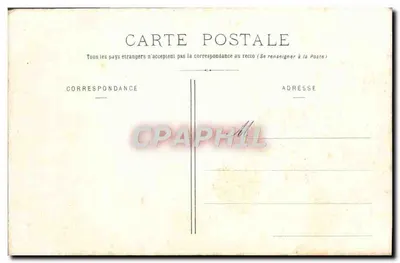 Tours - Place et Palais de Justice — éditeur TAHAC, n° de série non visible — Rewers