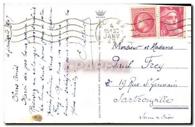 Menton — Casinò Municipale — Roger Séassal, Architetto — Verso