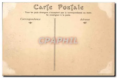 Paris — O Ministério da Marinha — E. Baquet, n° 68 — Verso