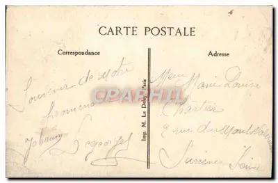 Trouville — Grupa Villas — G. F., Le Havre — Rewers
