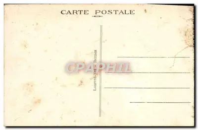 Dinard-la-Vicomté — Bords de la Ranee - Chemin de Ronde — éditeur : Laurent-Nel - Rennes — Verso