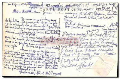 Vicdessos — as 3 Capelas da Igreja — Edit. Rougoud — Verso
