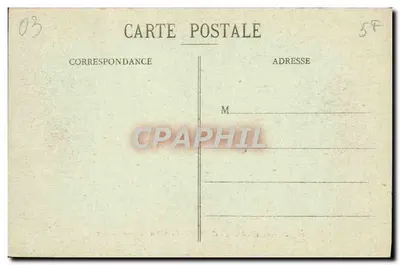 Okręgi Vicby — CUSSET — Le Siebon au Gour-Saillant — Rewers