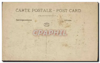 Jeune fille avec roses — scène de jardin — éditeur "La Pensée" n°662 — Verso