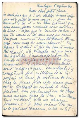 Les Six Bourgeois przez Rodina — Muzeum w Calais — wydawca anonimowy, nr 23 — Rewers