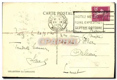 Metz — Panorama z Saint-Julien — CL. PRILLLOT, n° 4773 — Rewers