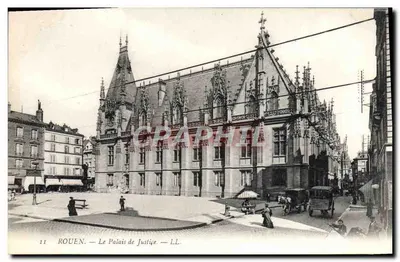 Rouen — Le Palais de Justice — LL.