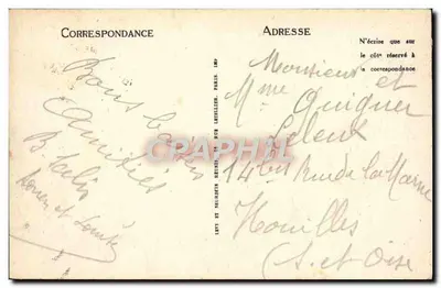 Biarritz — O Rocher da Virgem — LL — Verso