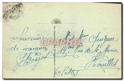 Le Tréport - Kasyno Miejskie — Th. Deleury, Foto. CAP. — Rewers