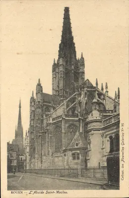 Rouen — L'Abside Saint-Maclou — Collect. des Nouvelles Galeries N° 92