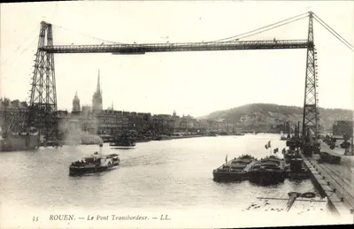 Rouen — Le Pont Transbordeur — LL. n°35