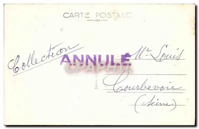 Chatillon-sur-Seine (Côte-d'Or) — Casa da Renascença, fachada posterior — Edição Audouin — Verso