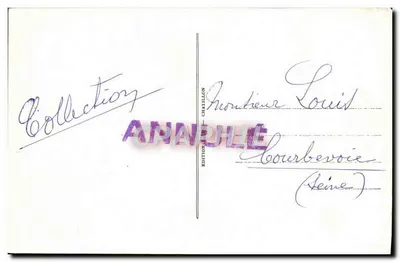Chatillon-sur-Seine (Côte d'Or) — La Porte de Roche — Wydawnictwo Anaphilé — Rewers