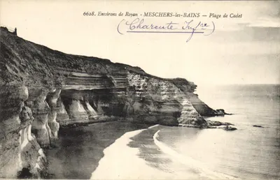 Arredores de Royan — MESCHERS-les-BAINS — Praia de Cadet — n° 6628