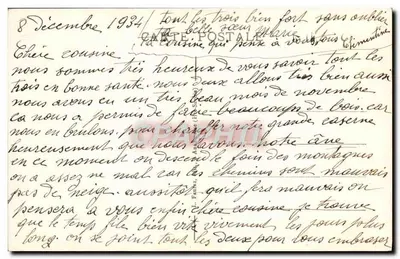 Chamonix-Mont-Blanc — Monument de Saussure — G.R. 513 — Rewers
