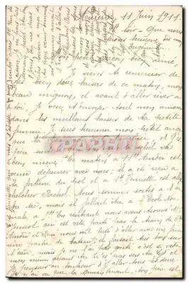 Pejzaż z mostem i wozem wojskowym — n° 101 — Rewers