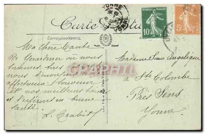 Gérardmer — Wysokość Sapois — Selecta 286 — Rewers