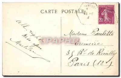 Le Guildo (C-du-N) — As Ruínas do Castelo — Edit. Passemard, Dinan, n°140 — Verso