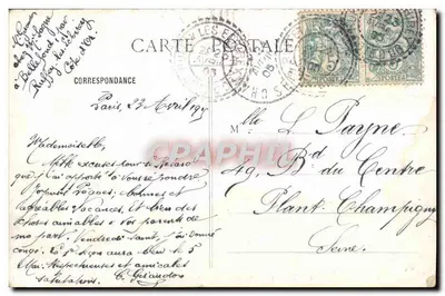 Dijon — Woda na placu Darcy — wydawca nieznany, n°6 — Rewers