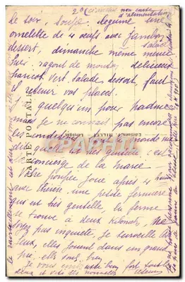 Crozant — As Ruínas e a Creuse — La Creuse Illustree, n°8 — Verso