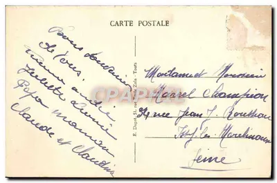 Tours (Loire-et-Loire) — Most Bonaparte i Loira — A.P. n°33 — Rewers