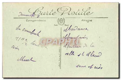 La Bourboule — Ogólny widok i Puy Gros — LL. — Wydawnictwo Magasins Réunis. — Rewers