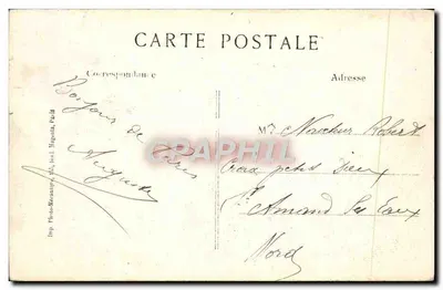Paris - A Bolsa — editor Imp. Photo-Réassoupe, Paris, n°10 — Verso