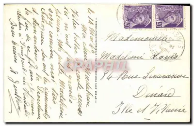 Épernon — Katedra — LI. (Wydał C. H. des Arts Photographiques - Strasbourg) — Rewers