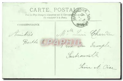 Le Havre — O Boulevard Félix Faure — LL. — Verso