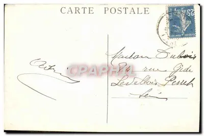 St-Antoine (Isère) - La Abadía - El Portal y la Facha (siglo XIII) - Paul Boyer, foto, Romans - Tel. 4-61 — Reverso