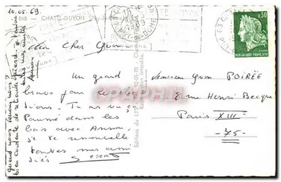 Châtel-Guyon — Zakład Kurortowy — Wydawnictwo Châtel-Guyon nr 068 — Rewers