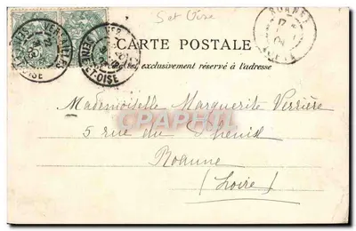 Retrato da Sra. Labruyère — Museu de Versailles — Editor: C. Lévy, n° 237 — Verso