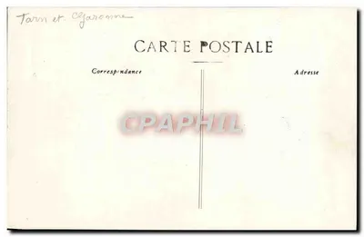 Montauban - Port Consulów — wydawca Tarn et Cigaronne, n°36 — Rewers