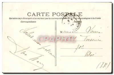 Loos-Perret — Hotel-de-Ville e Jardim — L. Turiin, fotografia e edição — Verso