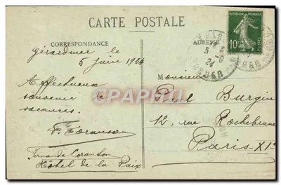 Parte do Rocher de Rambiroche e Caminho de Ronde - Vexaincourt (Vosges) - Banhulle Attuert — Verso