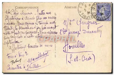 Locquirec (Finistère) — O Porto — LL. — n°36 — Verso