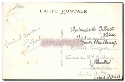 Laval (Mayenne) — O Viaduto — A. B. — Verso