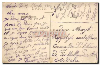 Dijon - Widok ogólny (z południa) — Karta pocztowa n°28 — Rewers