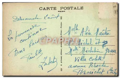 TROUVILLE — Królowa plaż — łódki rybackie i kasyno — Rewers