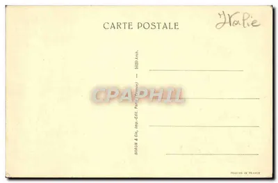 Pómpéi — La Casa del Fauno — Braun & Cie, París — Reverso