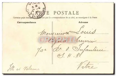 Paris — Avenida de l'Observatório — B. F., Paris, n°63 — Verso