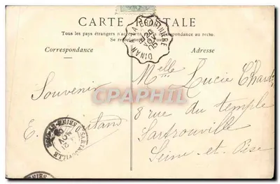 Dinard — Plaża w Godzinie Kąpieli — ND Phot, n° 279 — Rewers